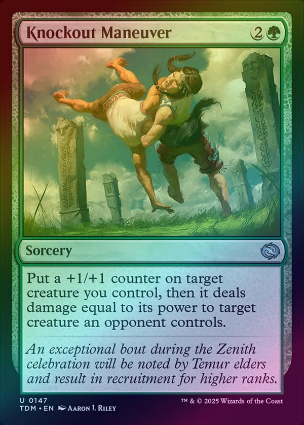 Knockout Maneuver (Foil) (TDM)