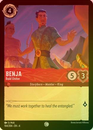 Benja (Bold Uniter) - 104/204 - Common (Foil)