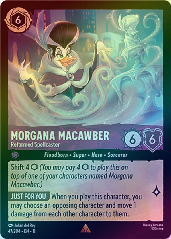 Morgana Macawber (Reformed Spellcaster) - 47/204 - Rare (Foil)