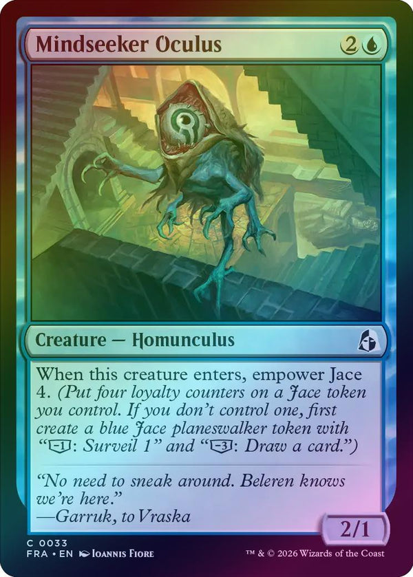 Mindseeker Oculus (Foil) (FRA)