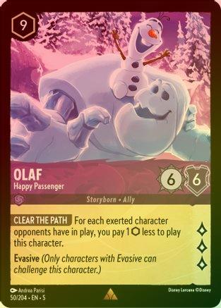 Olaf (Happy Passenger) - 50/204 - Rare (Foil)