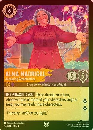 Alma Madrigal (Accepting Grandmother) - 34/204 - Uncommon (Foil)