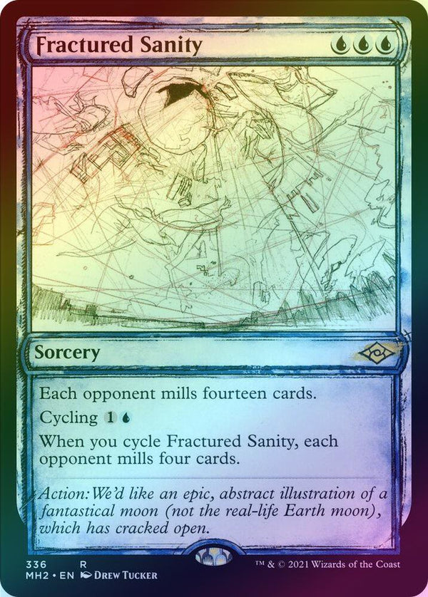 Fractured Sanity - Sketch Showcase (Foil) (MH2)