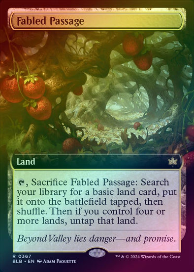 Fabled Passage - Extended Art (Foil) (BLB)