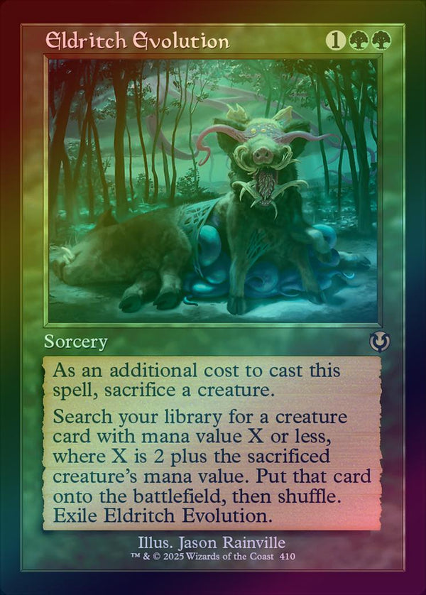 Eldritch Evolution - Retro Frame (Foil) (INR)