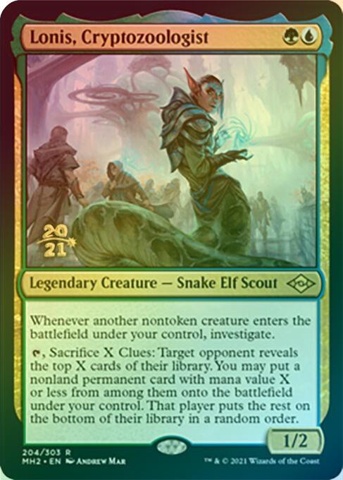 Lonis, Cryptozoologist - Prerelease Promo (Foil) (PMH2)