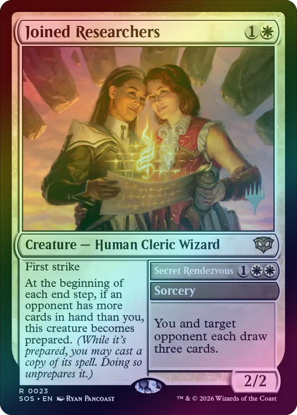 Joined Researchers // Secret Rendezvous - Promo Pack (Foil) (PSOS)