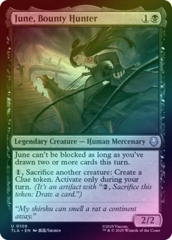 June, Bounty Hunter (Foil) (TLA)