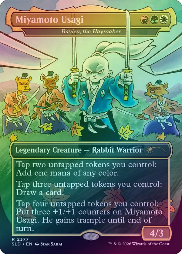 Miyamoto Usagi // Baylen, the Haymaker - Featuring: Stan Sakai (Foil) (SLD)