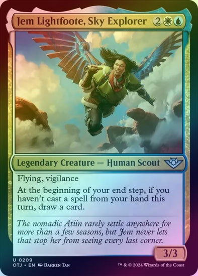 Jem Lightfoote, Sky Explorer (Foil) (OTJ)