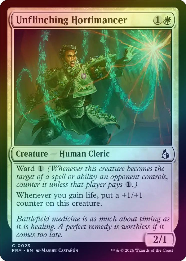 Unflinching Hortimancer (Foil) (FRA)