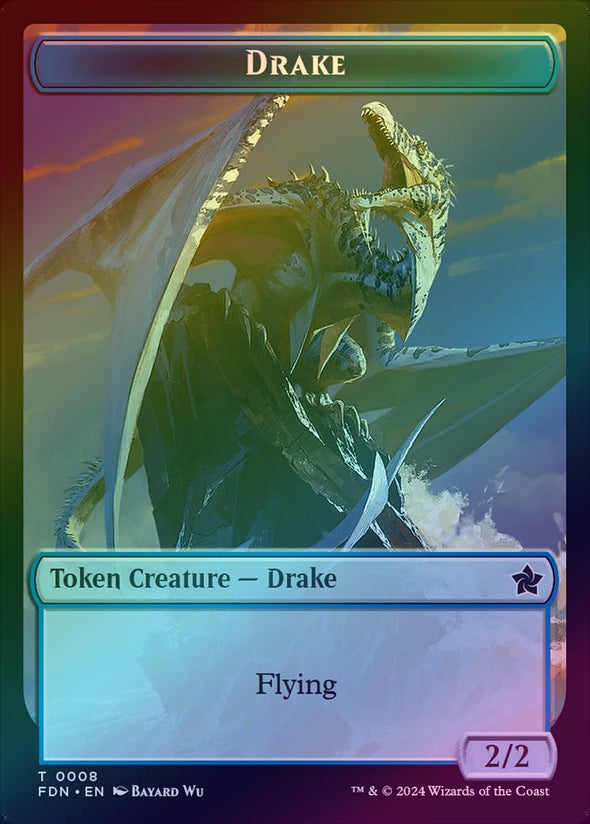 Drake // Goblin Token (Foil) (TFDN)