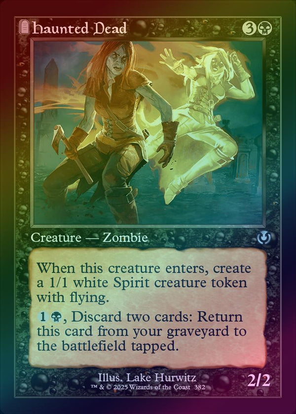 Haunted Dead - Retro Frame (Foil) (INR)