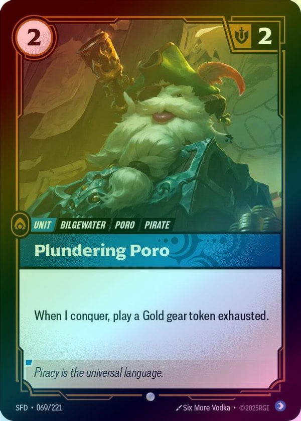 Plundering Poro - 069/221 - Common (Foil)