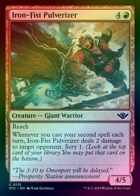 Iron-Fist Pulverizer (Foil) (OTJ)