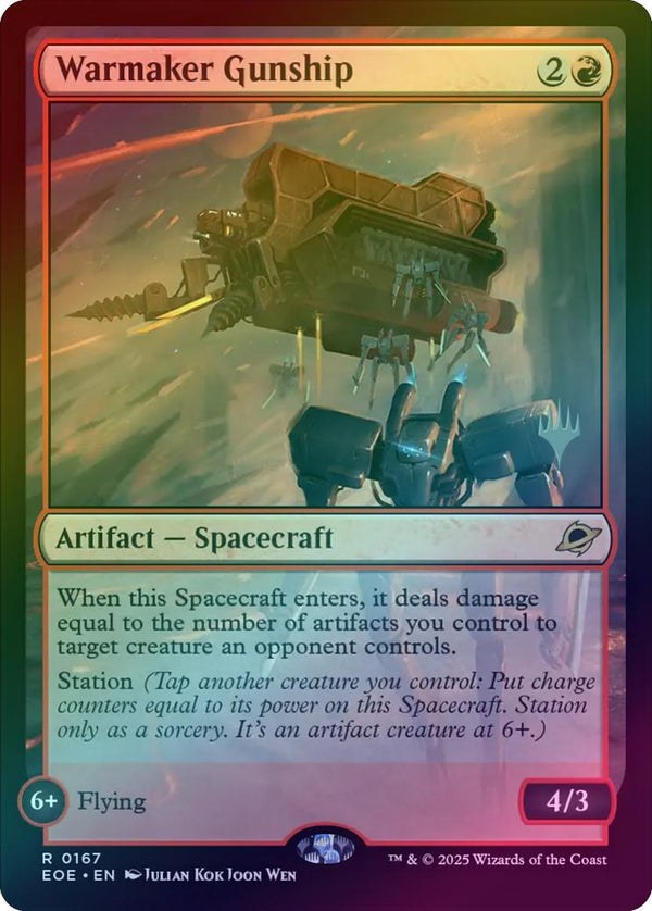 Warmaker Gunship - Promo Pack (Foil) (PEOE)