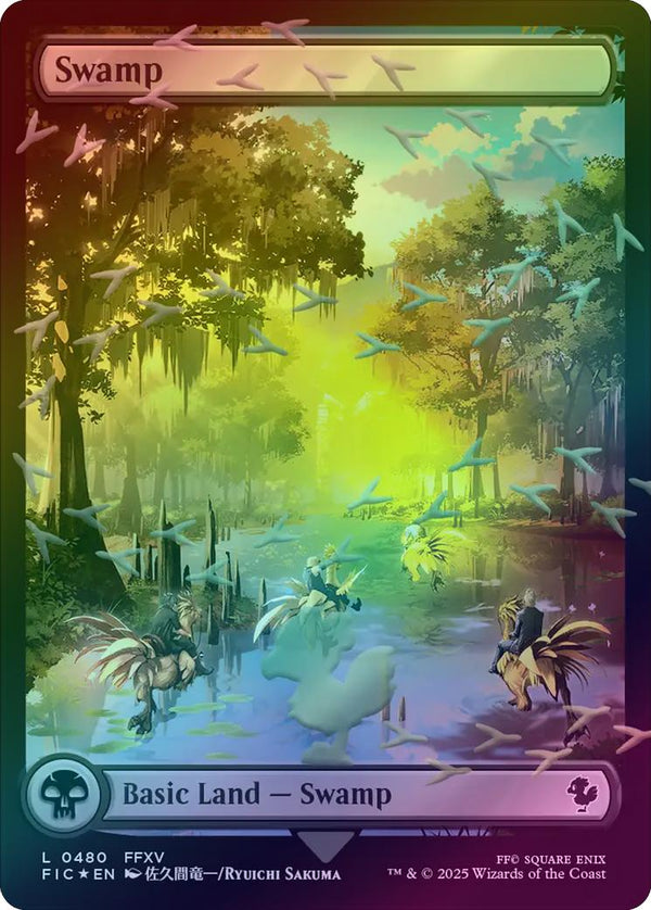 Swamp (480) (Chocobo Track Foil) (FIC)
