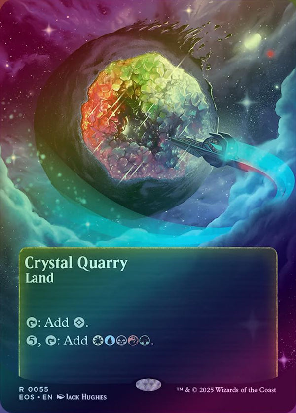 Crystal Quarry - Borderless Poster (Foil) (EOS)