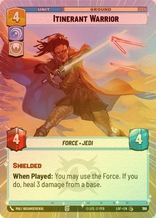 Itinerant Warrior (Hyperspace) - 788 - Common (Foil)