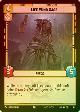 Life Wind Sage - 714 - Common (Foil)