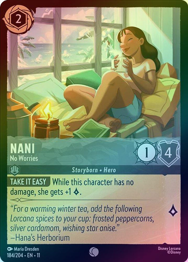 Nani (No Worries) - 184/204 - Common (Foil)