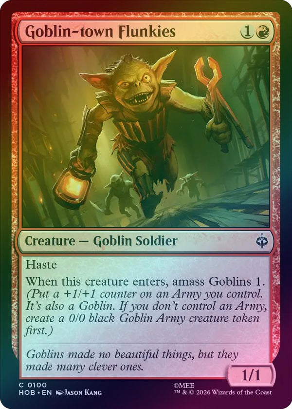 Goblin-town Flunkies (Foil) (HOB) (Pre-Order)
