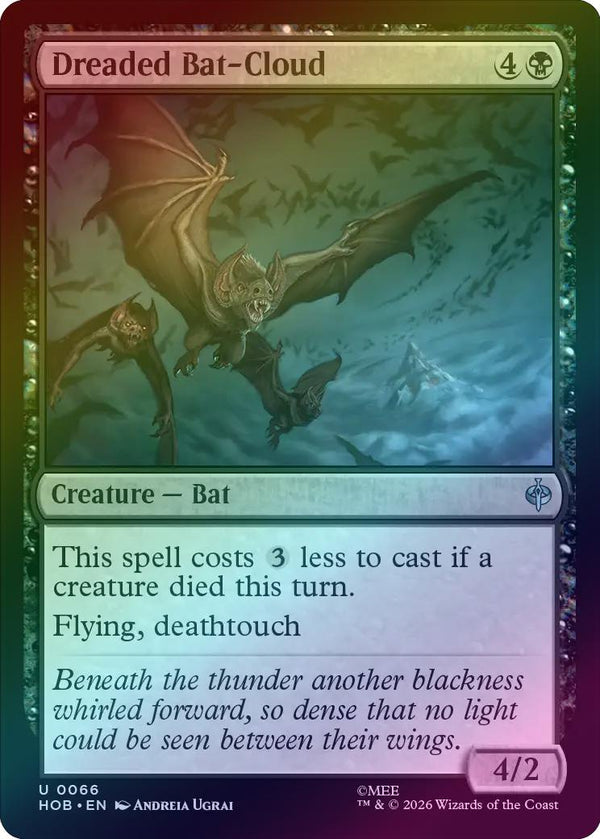 Dreaded Bat-Cloud (Foil) (HOB) (Pre-Order)