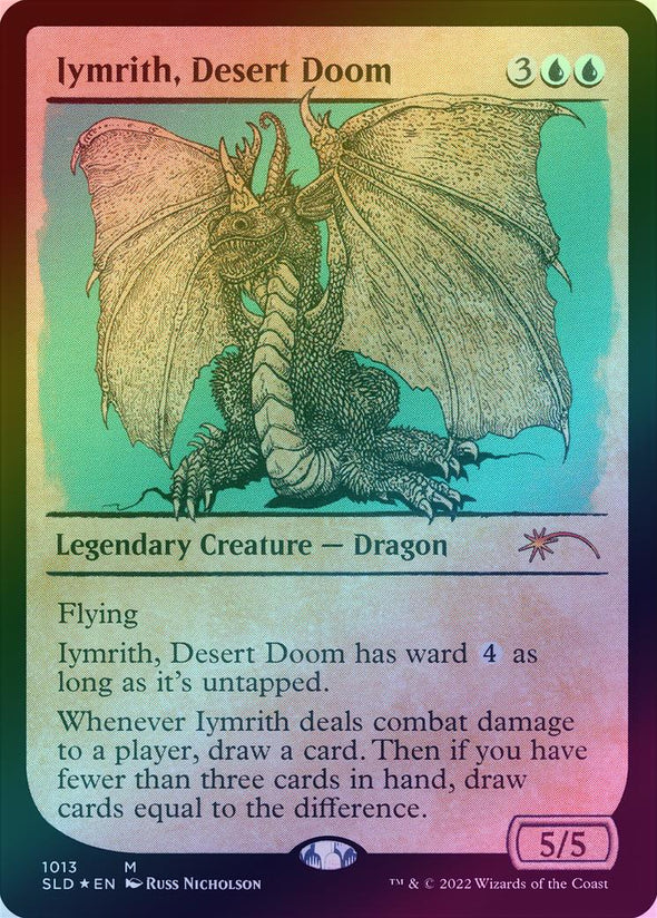 Iymrith, Desert Doom - Here Be Dragons (Foil) (SLD)