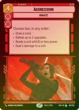 Aggression - 155/252 - Legendary (Foil)