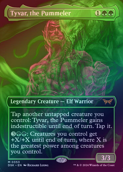 401 Games Canada - Tyvar, the Pummeler - Double Exposure Showcase (Foil) (DSK) 401 Games Canada - Tyvar, the Pummeler - Double Exposure Showcase (Foil) (DSK)