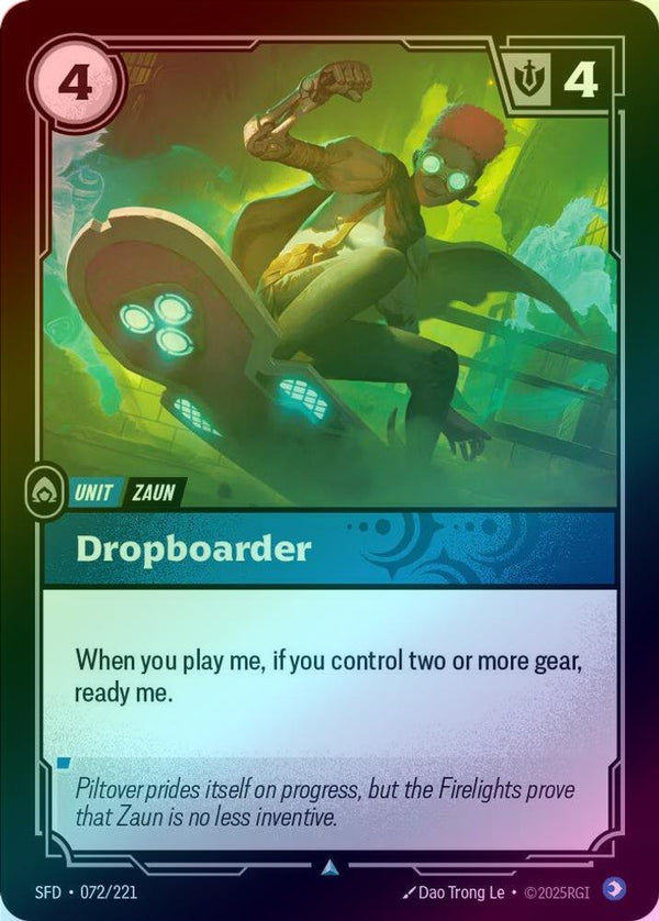 Dropboarder - 072/221 - Uncommon (Foil)