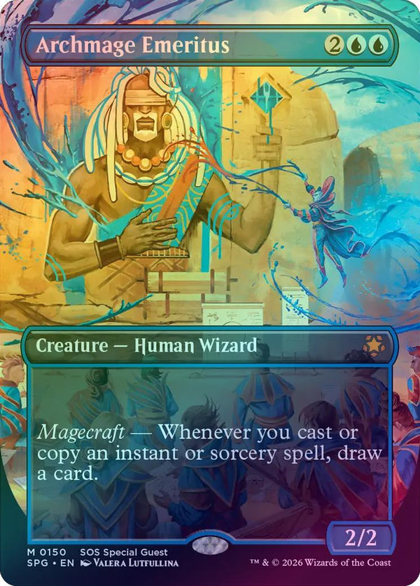 Archmage Emeritus - Borderless (Foil) (SPG)