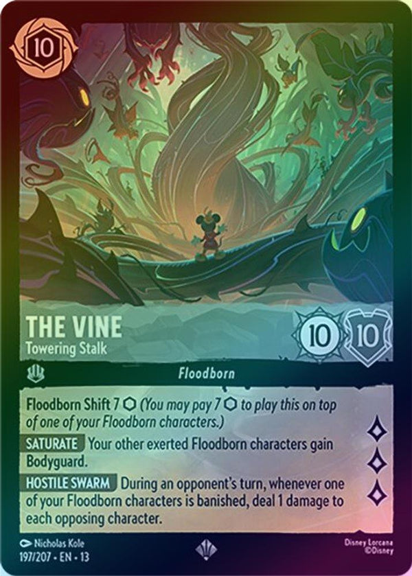 The Vine (Towering Stalk) - 197/207 - Super Rare (Foil)