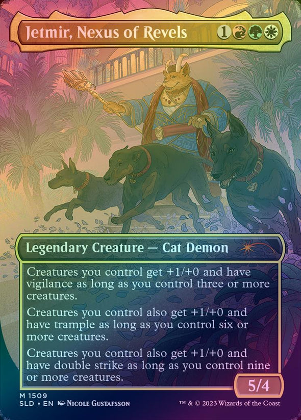 Jetmir, Nexus of Revels // Jetmir, Nexus of Revels - Borderless (Foil) (SLD)