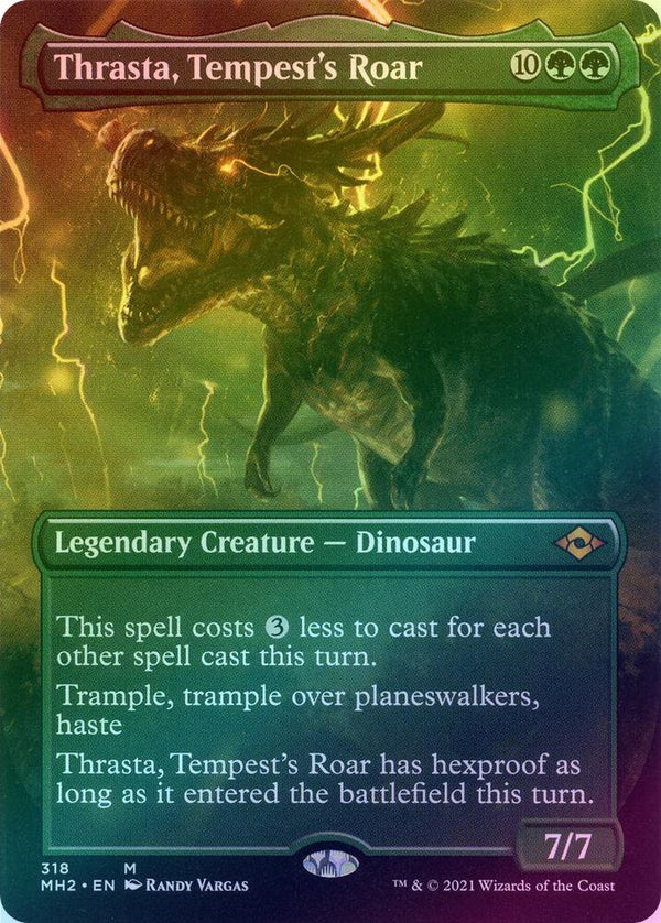 Thrasta, Tempest's Roar - Borderless (Foil) (MH2)