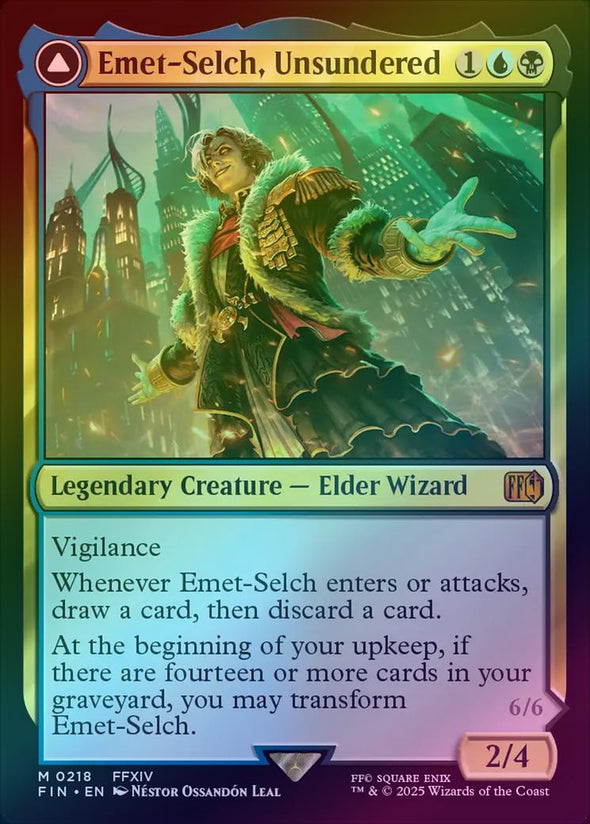 Emet-Selch, Unsundered // Hades, Sorcerer of Eld (Foil) (FIN)