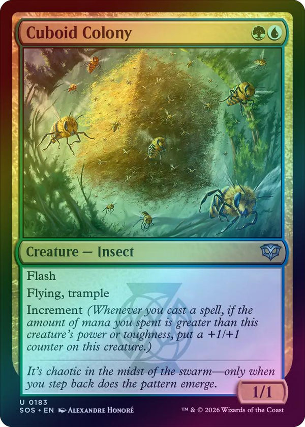 Cuboid Colony (Foil) (SOS)