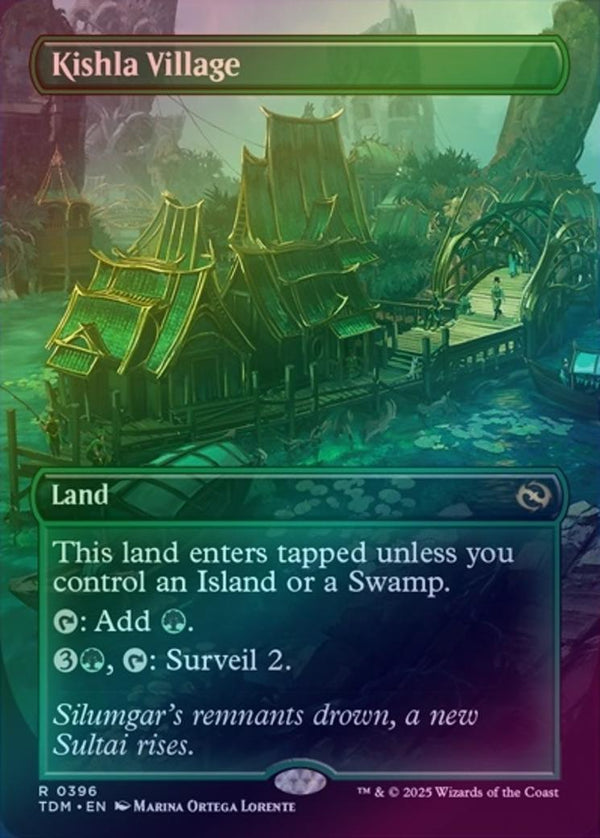 Kishla Village - Borderless (Foil) (TDM)