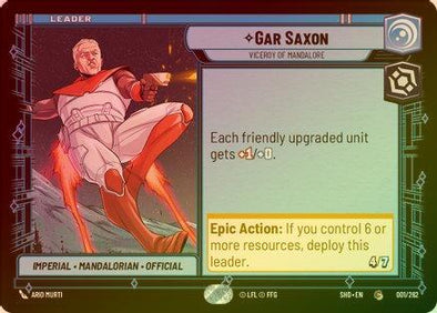 Gar Saxon - Viceroy of Mandalore - 001/262 - Common (Foil)