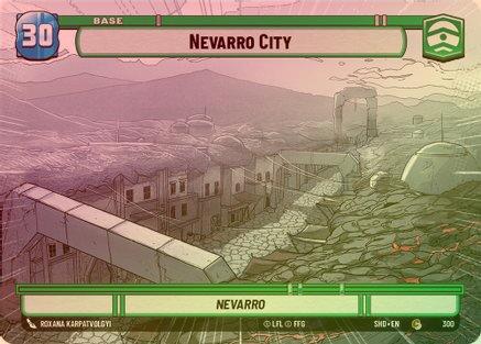 Nevarro City // Experience (Hyperspace) - 300 // T03 - Common (Foil)