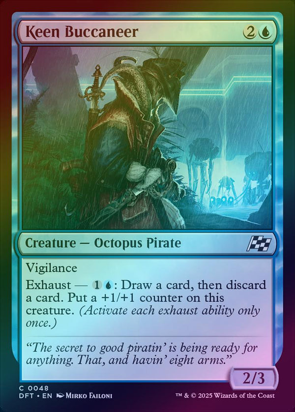 Keen Buccaneer (Foil) (DFT)