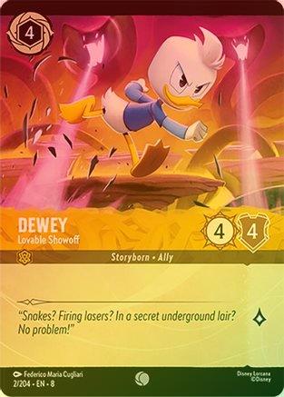 Dewey (Lovable Showoff) - 2/204 - Common (Foil)
