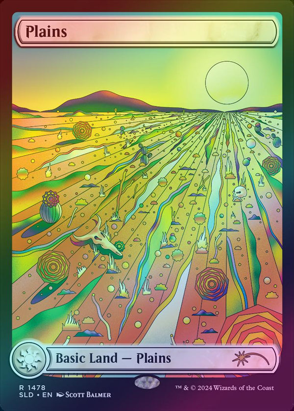 Plains (1478) - Chaos Vault (Rainbow Foil) (SLD)