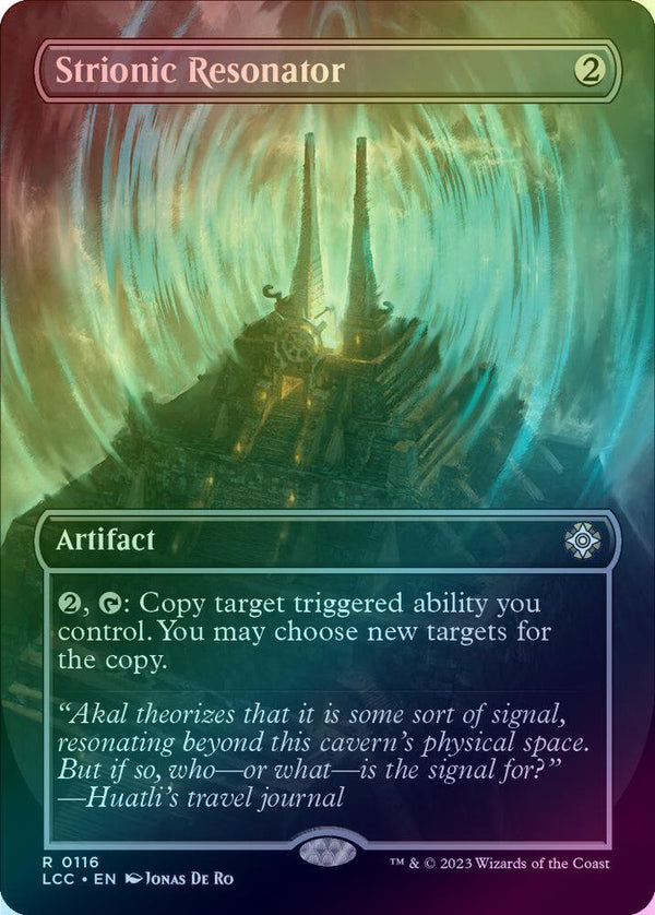 Strionic Resonator - Borderless (Foil) (LCC)