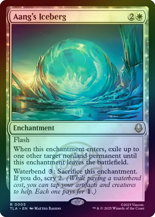 Aang's Iceberg (Foil) (TLA)