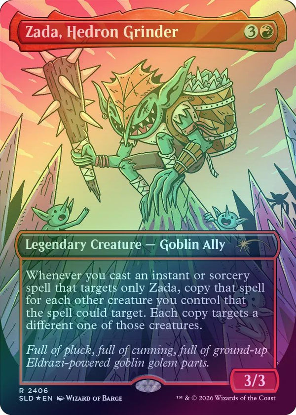 Zada, Hedron Grinder - Goblin Storm (Foil) (SLD)