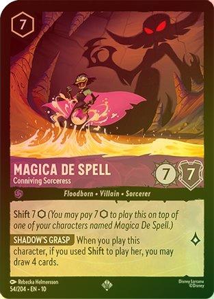 Magica De Spell (Conniving Sorceress) - 54/204 - Super Rare (Foil)