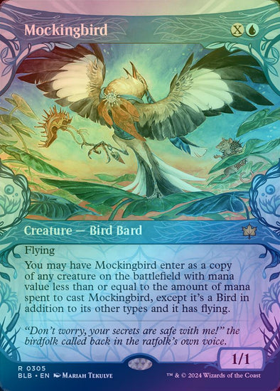 Mockingbird - Woodland Showcase (Foil) (BLB)