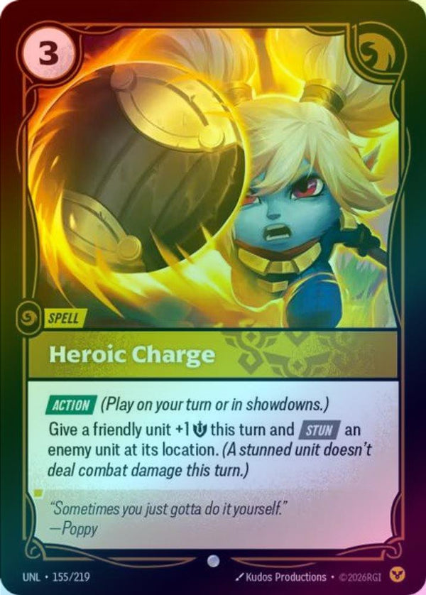 Heroic Charge - 155/219 - Common (Foil)
