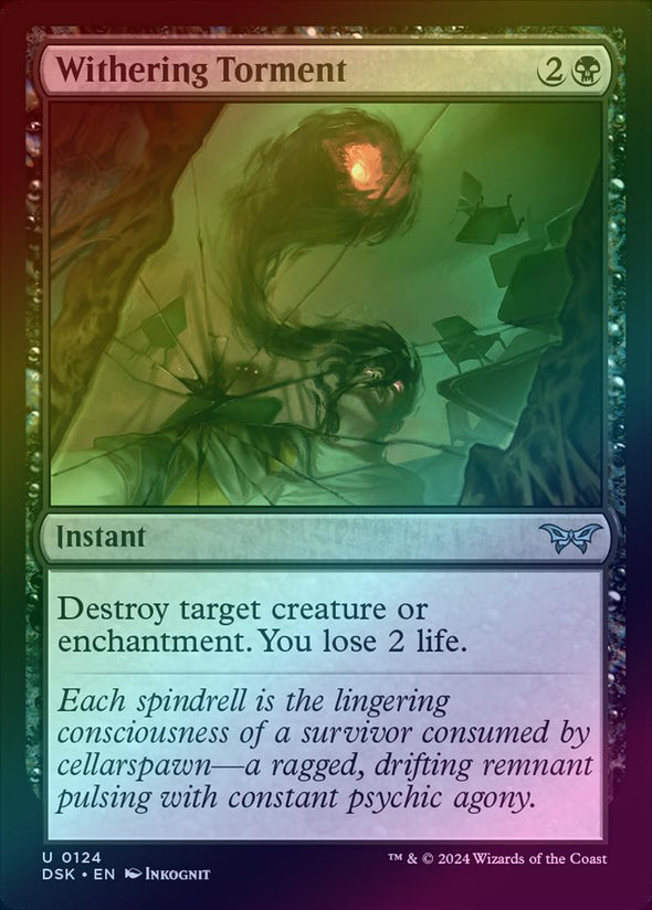 Withering Torment (Foil) (DSK)